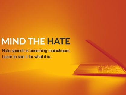 MindTheHate from the OpCode project has a new website