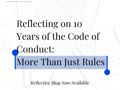 More Than Just Rules: Reflecting on 10 Years of the Code of Conduct.