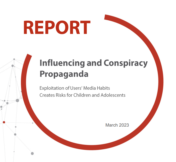 Jugendschutz.net's "Influencing and Conspiracy Propaganda" report