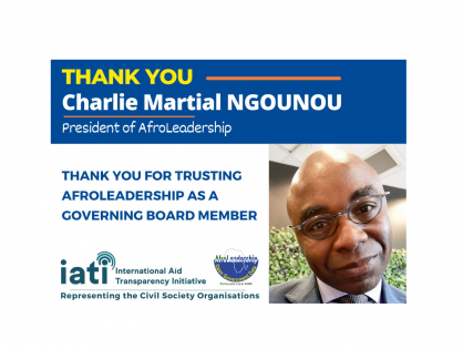AfroLeadership elected as a member of the IATI Governing Board