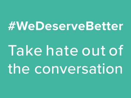 #WeDeserveBetter campaign